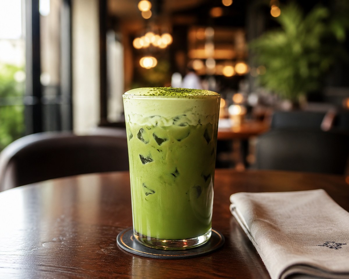 Matcha Citrus Latte