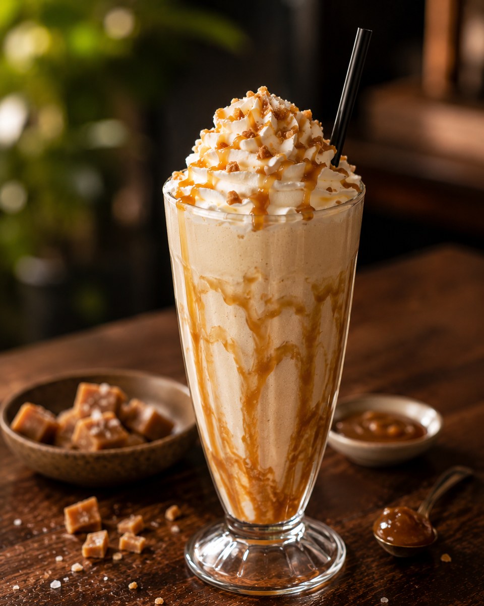 Salted Caramel Milkshake